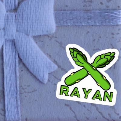 Aufkleber Spargel Rayan Notebook Image