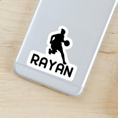 Rayan Autocollant Joueuse de basket-ball Laptop Rayan Autocollant Joueuse de basket-ball Laptop Image