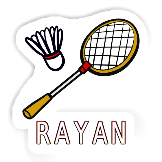 Aufkleber Badmintonschläger Rayan Notebook Aufkleber Badmintonschläger Rayan Gift package Image