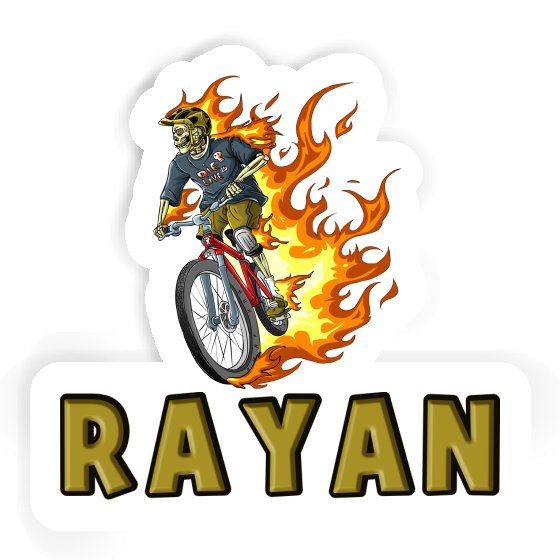 Rayan Sticker Freeride Biker Notebook Rayan Sticker Freeride Biker Gift package Image
