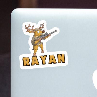 Autocollant Cerf Rayan Autocollant Cerf Rayan Image
