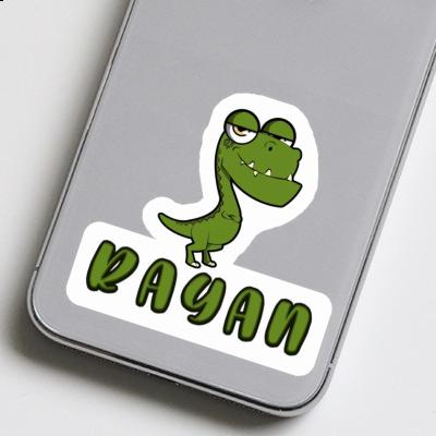 Sticker Dinosaur Rayan Notebook Sticker Dinosaur Rayan Gift package Image