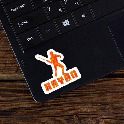 Sticker Rayan Fechter Notebook Image