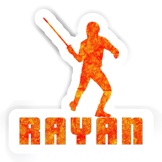 Sticker Rayan Fechter Laptop Sticker Rayan Fechter Laptop Image