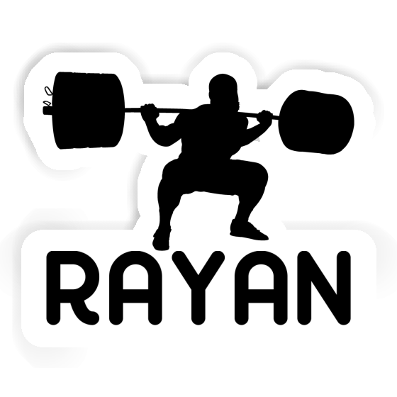 Autocollant Rayan Haltérophilie Notebook Autocollant Rayan Haltérophilie Gift package Image