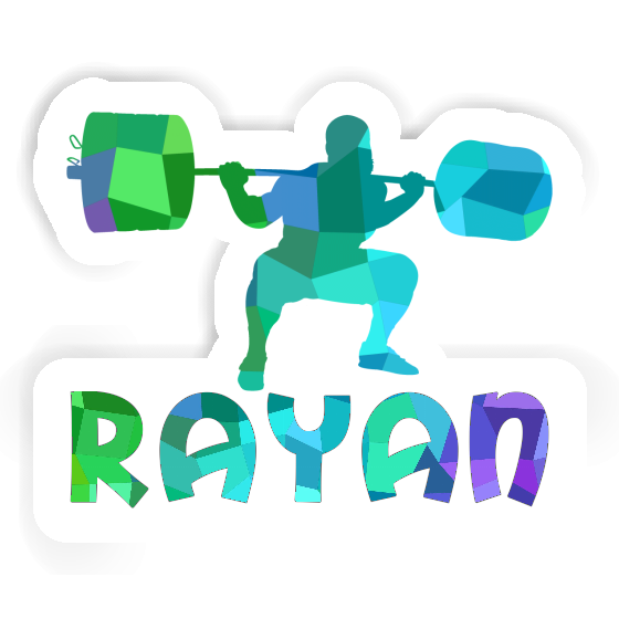 Rayan Autocollant Haltérophilie Notebook Rayan Autocollant Haltérophilie Notebook Image