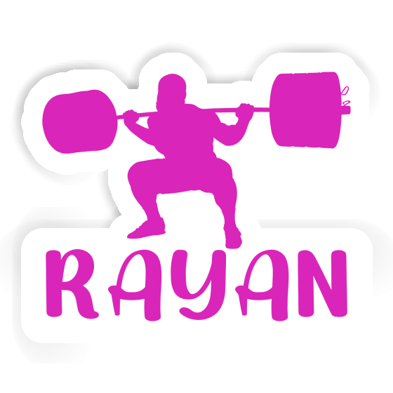 Autocollant Rayan Haltérophile Autocollant Rayan Haltérophile Image