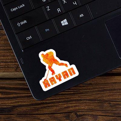 Sticker Eishockeyspieler Rayan Notebook Sticker Eishockeyspieler Rayan Notebook Image