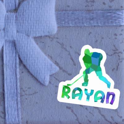 Sticker Rayan Hockey Player Sticker Rayan Hockey Player Image