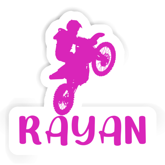 Sticker Rayan Motocross Rider Laptop Sticker Rayan Motocross Rider Laptop Image