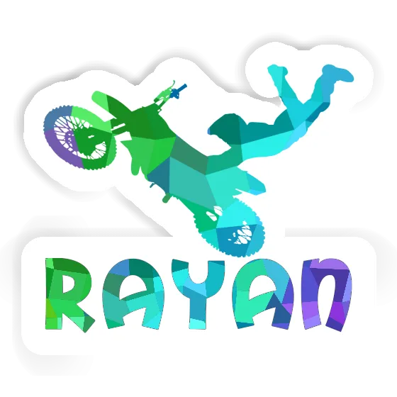 Autocollant Rayan Motocrossiste Notebook Image