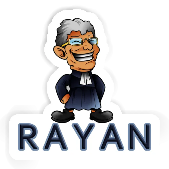 Priest Sticker Rayan Notebook Priest Sticker Rayan Gift package Image