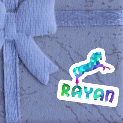 Aufkleber Rayan Pferd Laptop Image