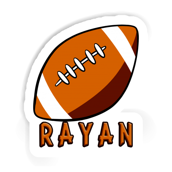Rugby Sticker Rayan Notebook Rugby Sticker Rayan Notebook Image