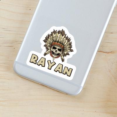 Autocollant Rayan Enfants tête de mort Gift package Image