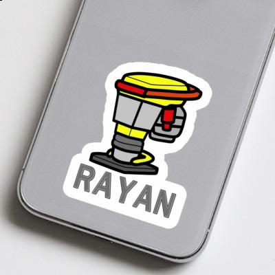 Autocollant Rayan Pilons vibrant Image