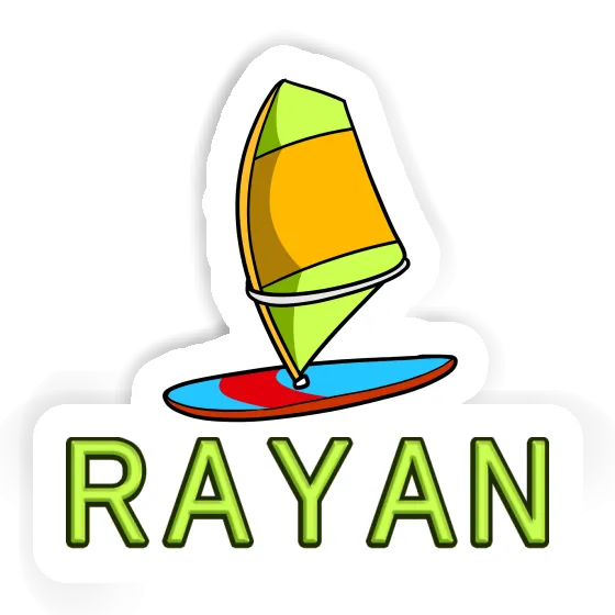 Windsurf Board Sticker Rayan Laptop Image