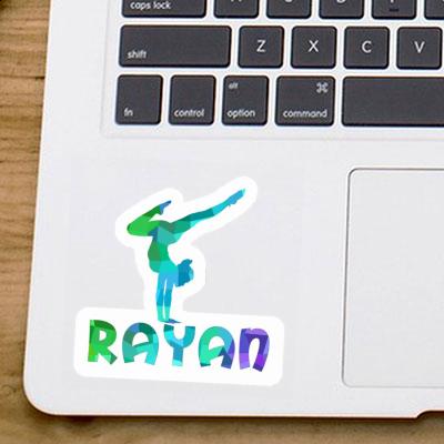 Sticker Yoga-Frau Rayan Laptop Sticker Yoga-Frau Rayan Laptop Image
