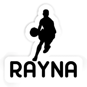 Aufkleber Basketballspieler Rayna Image