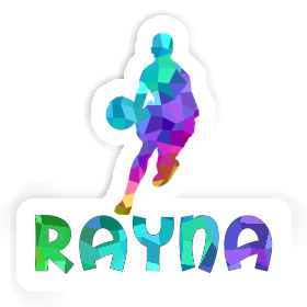 Aufkleber Basketballspieler Rayna Image