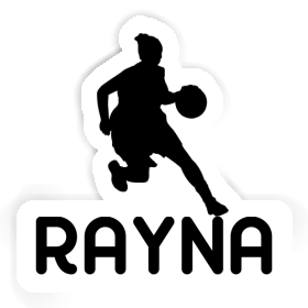 Rayna Sticker Basketballspielerin Image