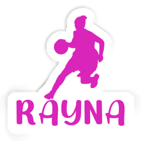 Rayna Autocollant Joueuse de basket-ball Image