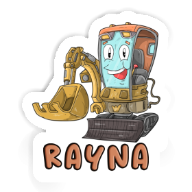 Sticker Little Excavator Rayna Image