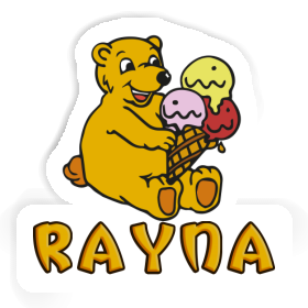 Autocollant Ours de glace Rayna Image