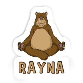 Rayna Autocollant Yogi Image