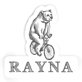 Autocollant Cycliste Rayna Image