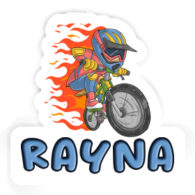 Freeride Biker Sticker Rayna Image