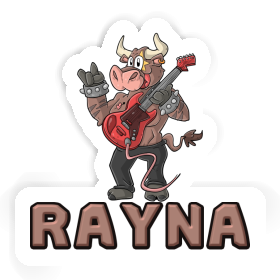 Autocollant Guitariste Rayna Image