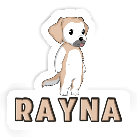 Golden Retriever Sticker Rayna Image