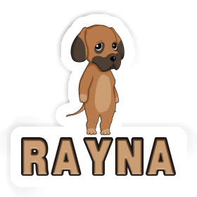 Rayna Sticker  Great Dane Image