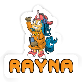 Rayna Aufkleber Hip-Hop Einhorn Image