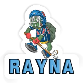 Sticker Rayna Ice-Hockey Player Image