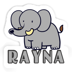 Autocollant Rayna Éléphant Image