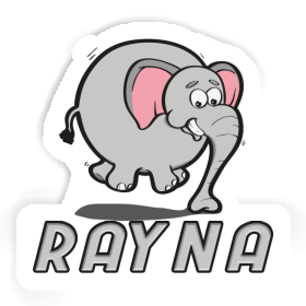 Rayna Sticker Jumping Elephant Image