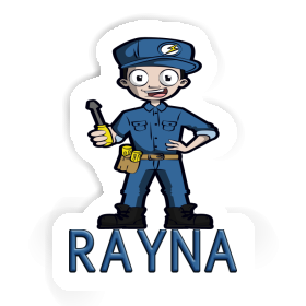 Rayna Autocollant Électricien Image