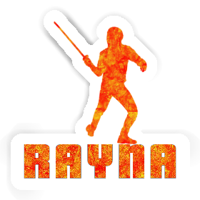 Rayna Sticker Fencer Image