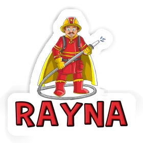 Firefighter Sticker Rayna Image