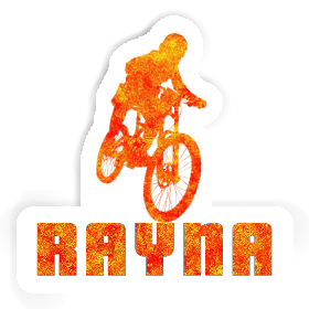 Aufkleber Freeride Biker Rayna Image