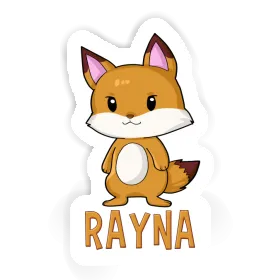 Fuchs Aufkleber Rayna Image