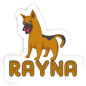 Chien de berger Autocollant Rayna Image