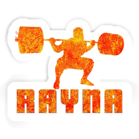 Gewichtheber Sticker Rayna Image