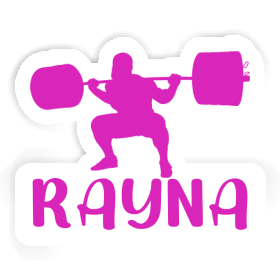 Rayna Sticker Weightlifter Image