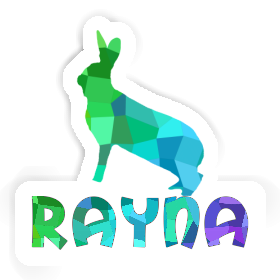 Aufkleber Rayna Hase Image