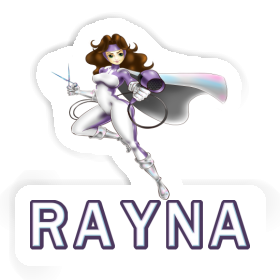 Rayna Autocollant Coiffeuse Image