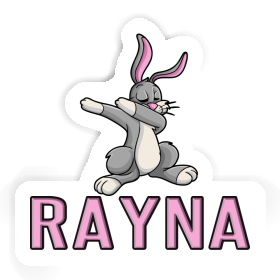 Lapin Autocollant Rayna Image