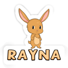 Sticker Rayna Easter Bunny Image